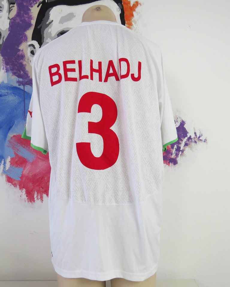 Algeria 2010 2011 home shirt Puma soccer jersey Bel Hadj #3 size XXL (4)