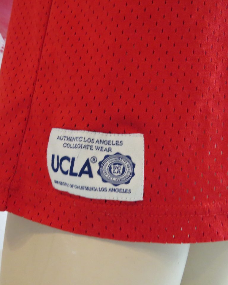 Vintage UCLA basketball shirt #33 jersey official Los Angeles collegiate wear size L (5)
