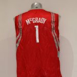 NBA Houston Rockets Basketball Jersey McGrady 1 Reebok shirt Ladies XL 18-20 (1)