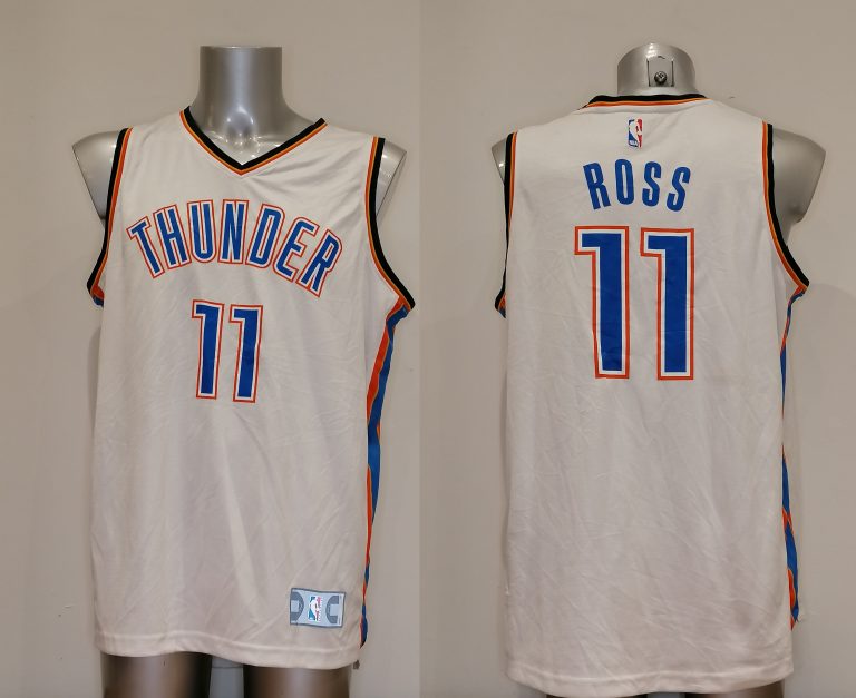 NBA Oklahoma City Thunder Basketball jersey Ross 11 Fanatics shirt size L