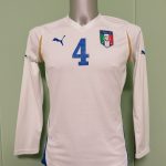 Player issue Italy ladies ca 2008 away shirt Puma soccer jersey #4 EU38 UK12 M (1)
