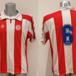 Vintage Paraguay ca. 1990 home shirt Veco football top #6 size L