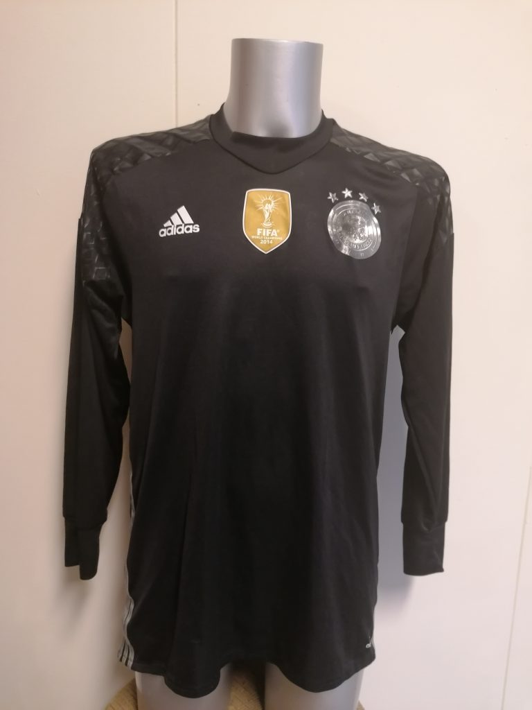 Player issue Germany 2015-16 goal keeper shirt ls Adidas adizero player size 8 (M) (1)