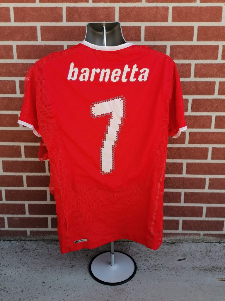 Match worn issue Switzerland 2008-10 WC2010 qualifiers home shirt Barnetta 7 size XL (3)